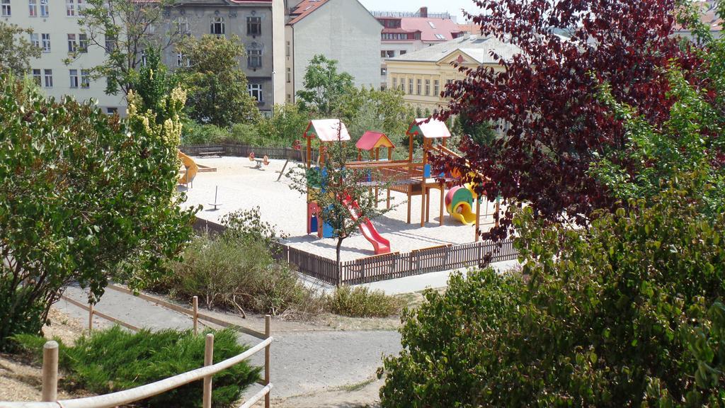Apartment mit Gartenblick