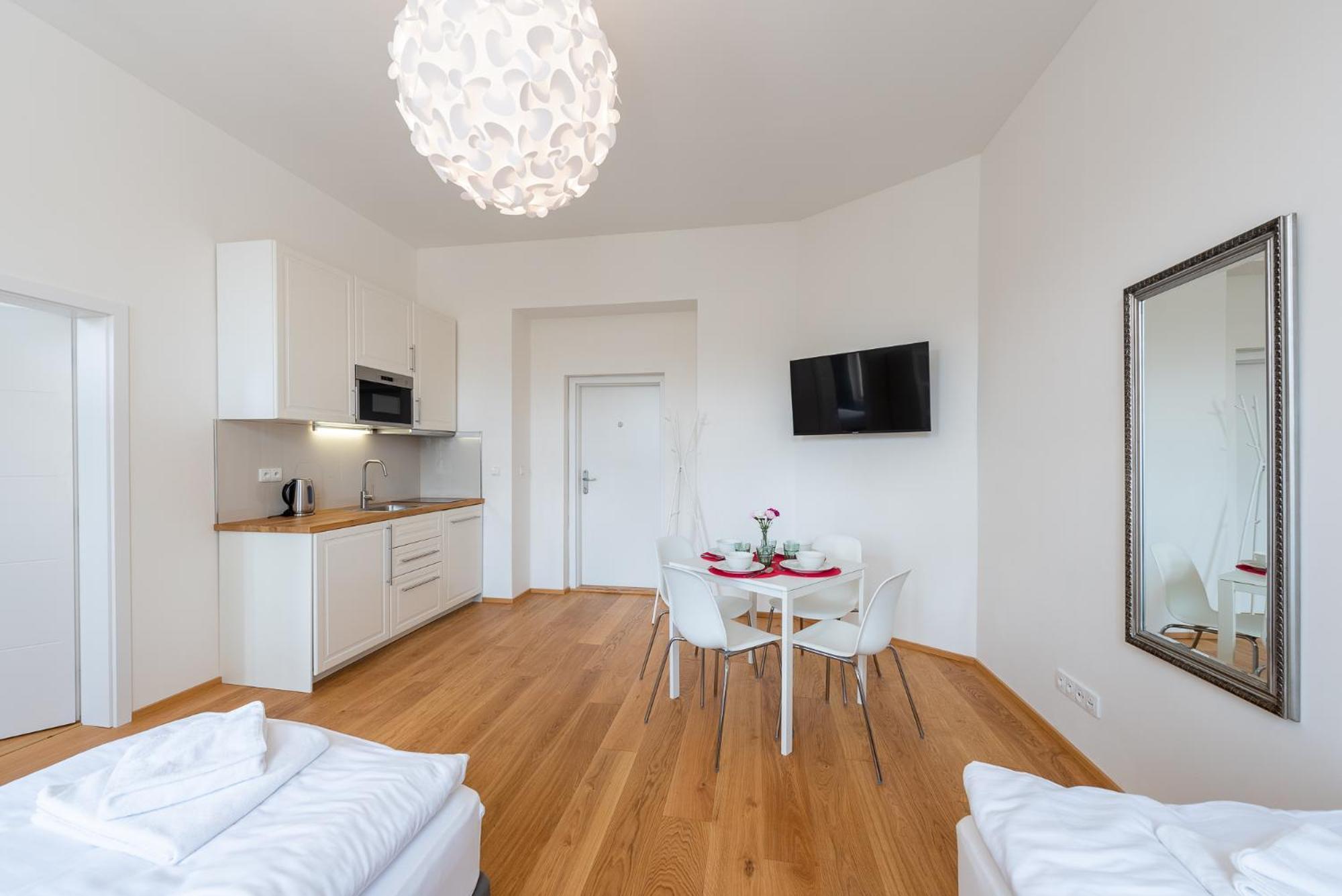 One-Bedroom Apartment Balcony