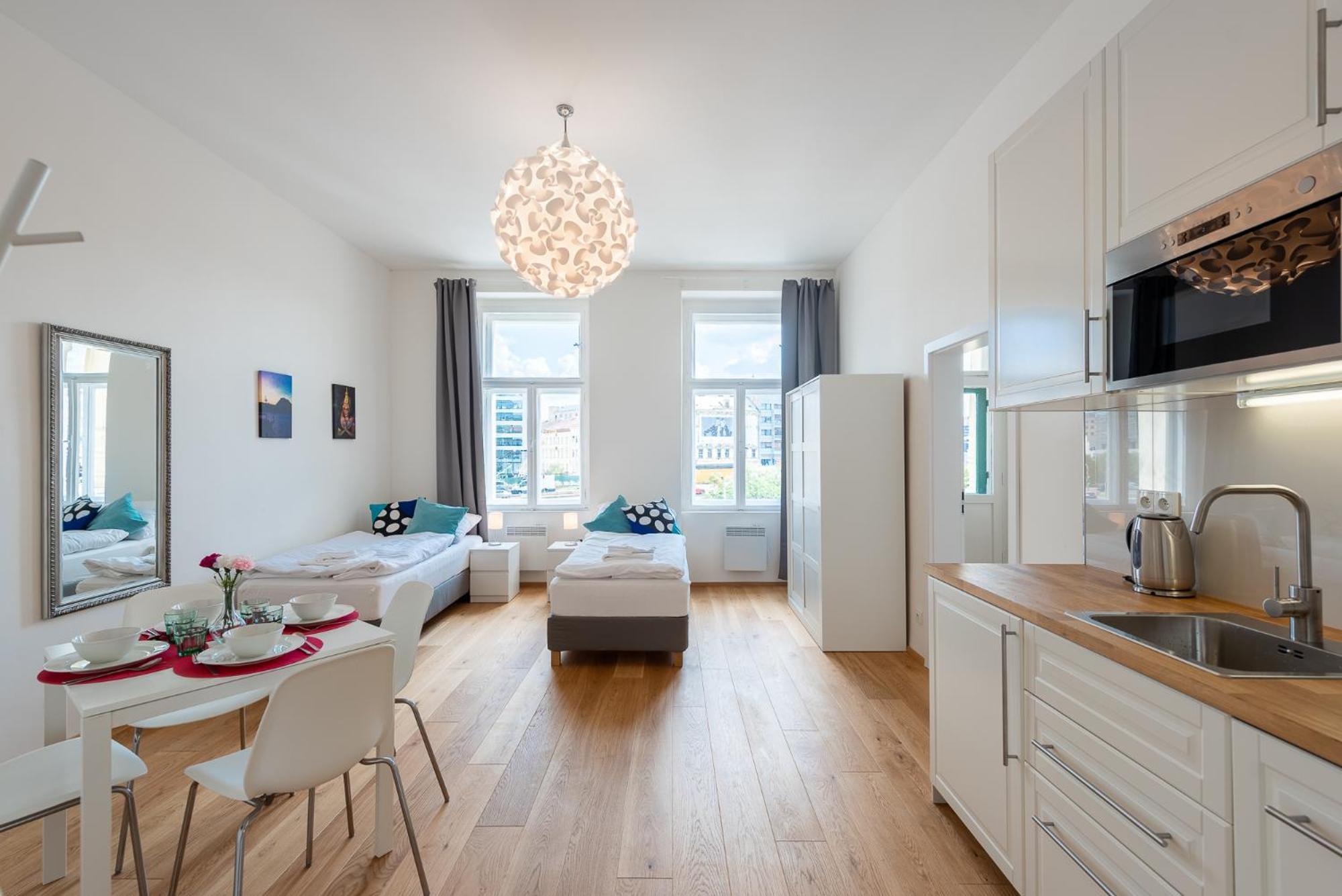 One-Bedroom Apartment Balcony