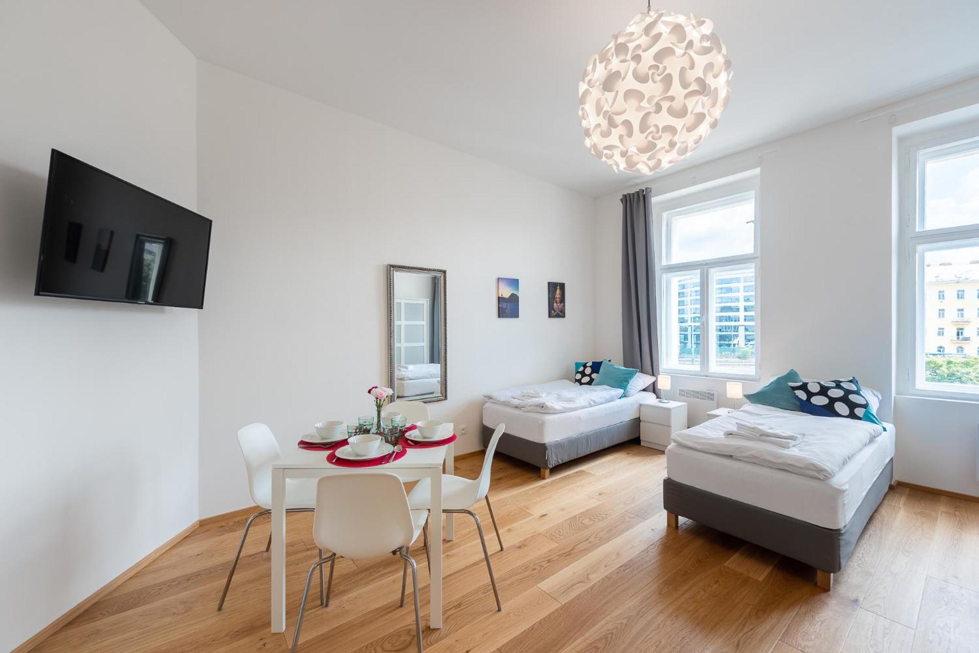 One-Bedroom Apartment Balcony