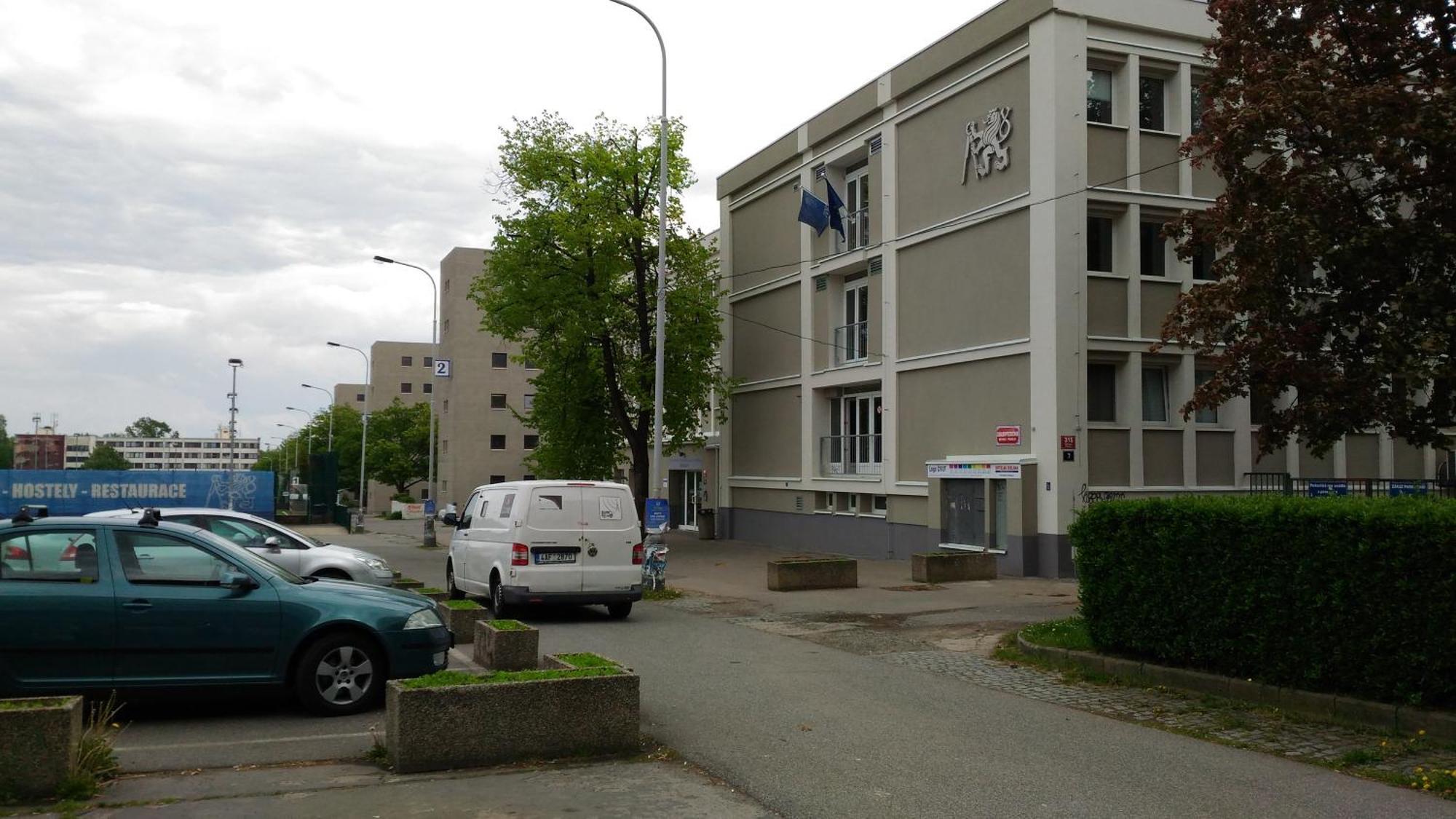 Tweepersoonskamer met 2 Aparte Bedden en Gedeelde Badkamer zonder WiFi - Gebouw A