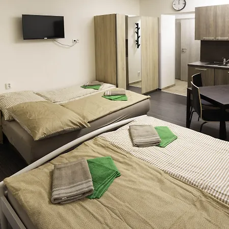 Flying Bed Apartment Close To Prague Castle And Airport-3