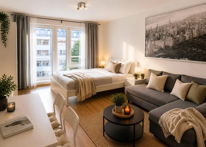 Brand New Studio Apartment #71 With Free Secure Parking In The Center Praha